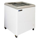 Master-Bilt MSF-31AN COLDIN-3 Display Freezer 7.4 Gross Cu. Ft. Flat Tempered Glass Sliding Lids