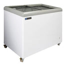 Master-Bilt MSF-43AN COLDIN-3 Display Freezer 11.1 Gross Cu. Ft. Flat Tempered Glass Sliding Lids