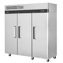 Turbo Air M3F72-3-N M3 Freezer Reach-In 65.8 Cu. Ft. Top Mount (3) Hinged Solid Doors