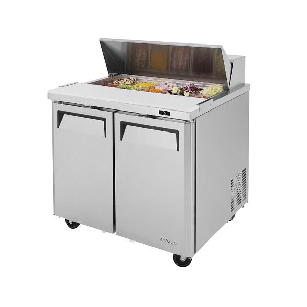 Turbo Air MST-36-N6 36" Double Door Standard Top Sandwich Prep Table