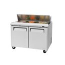 Turbo Air MST-48-N 48" Double Door Standard Top Sandwich Prep Table