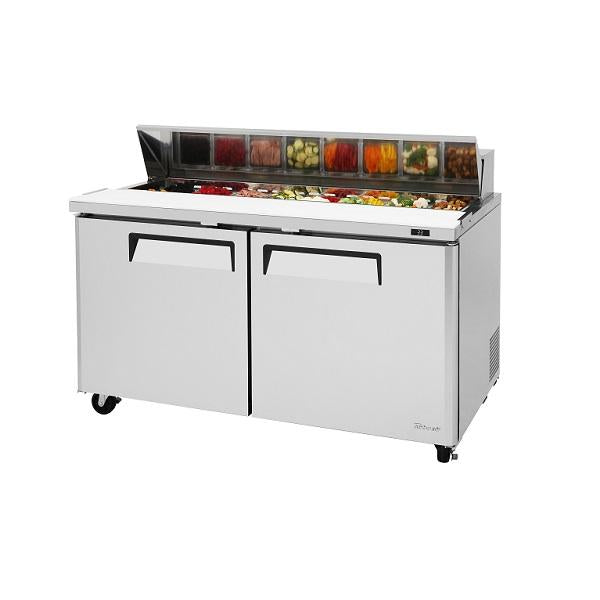 Turbo Air MST-60-N 60" Double Door Standard Top Sandwich Prep Table