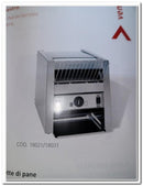 MILAN TOAST 18011 Single-Slice Conveyor Toaster, 110v