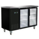 MXBB60GHC Back Bar Coolers, Glass Door