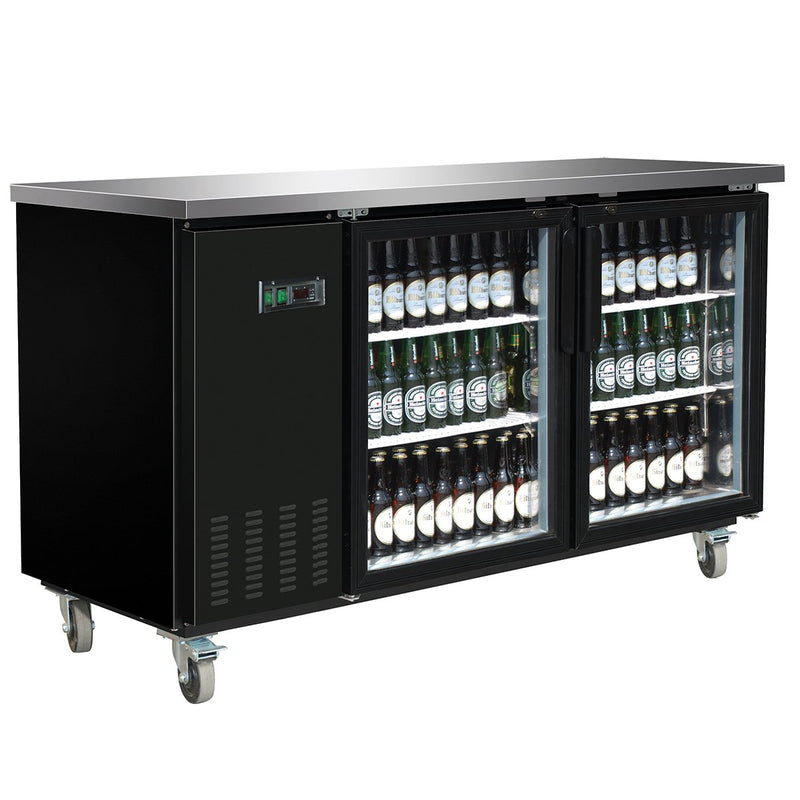 MXBB70GHC Back Bar Coolers, Glass Door