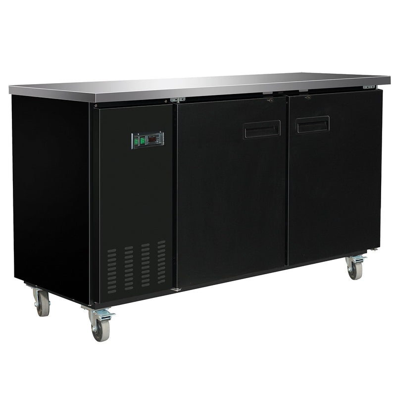 MXBB70 Back Bar Coolers, Solid Door