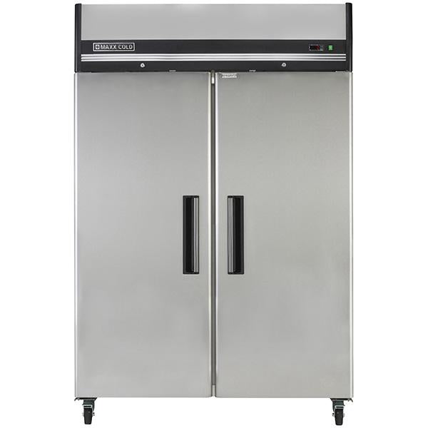 MXCF-49FDHC Reach-In Freezer, Double Door, Top Mount