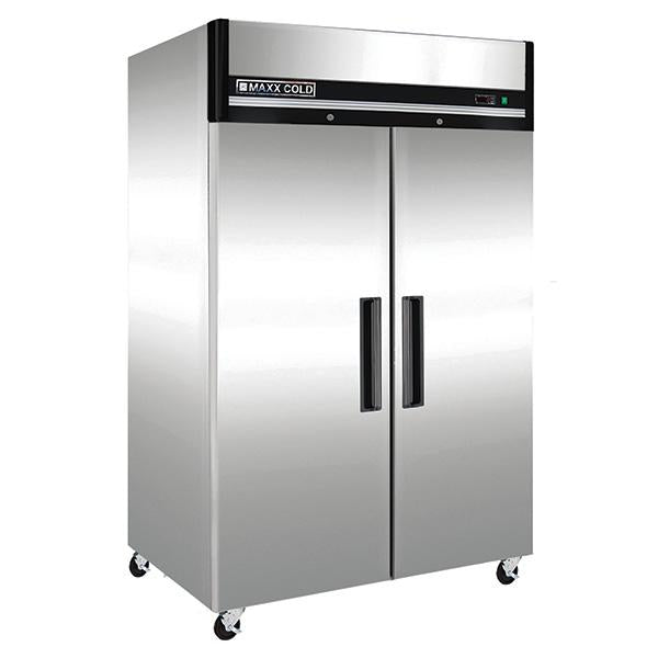 MXCF-49FDHC Reach-In Freezer, Double Door, Top Mount