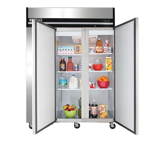 MXCR-72FDHC Reach-in Refrigerator, Triple Door, Top Mount