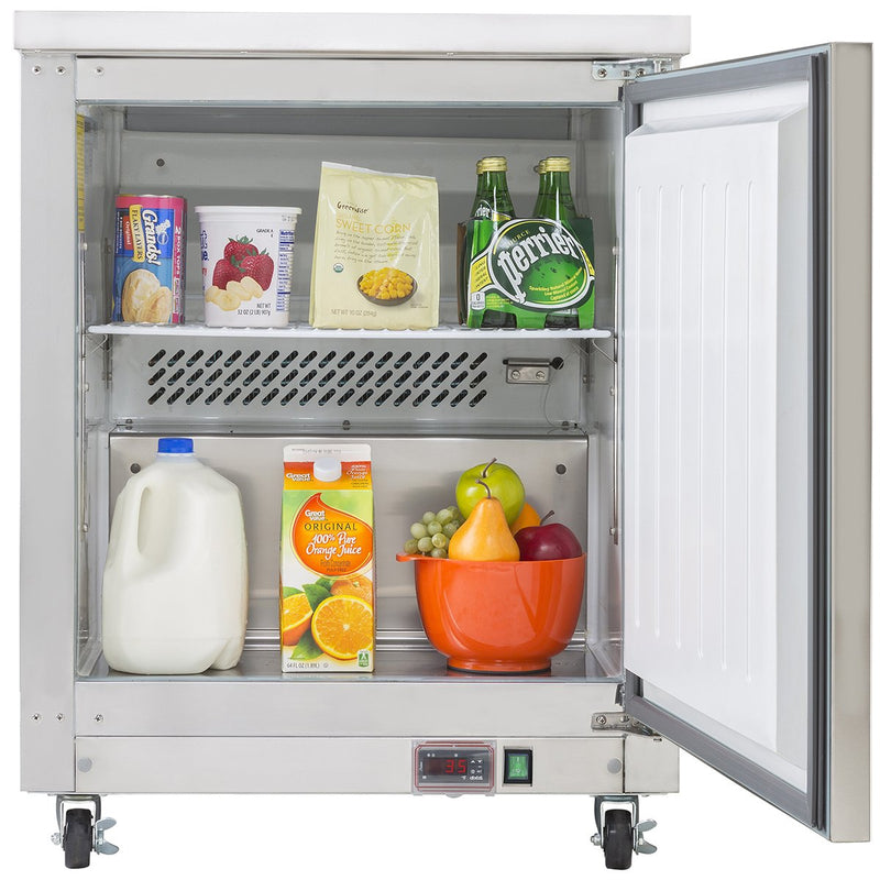 MXCR27UHC Undercounter Refrigerator, Single Door
