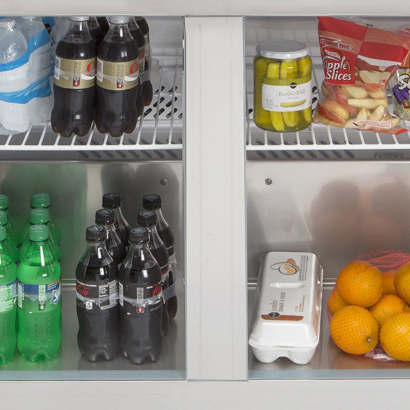 MXCR48UHC Undercounter Refrigerator, Double Door