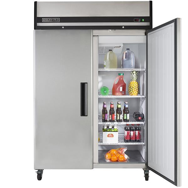 MXCR-49FDHC Reach-in Refrigerator, Double Door, Top Mount