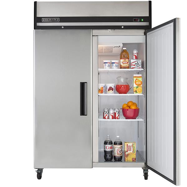 MXCR-49FDHC Reach-in Refrigerator, Double Door, Top Mount