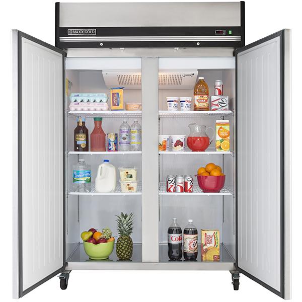 MXCR-49FDHC Reach-in Refrigerator, Double Door, Top Mount