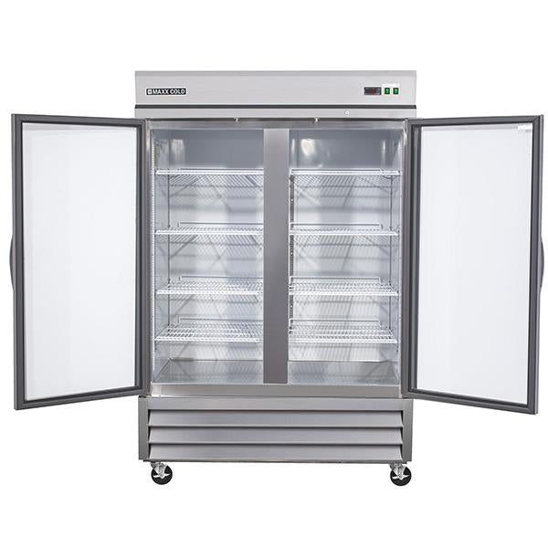 MXCR-49GDHC Reach-In Refrigerator, Glass Door, Bottom Mount