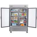 MXCR-49GDHC Reach-In Refrigerator, Glass Door, Bottom Mount