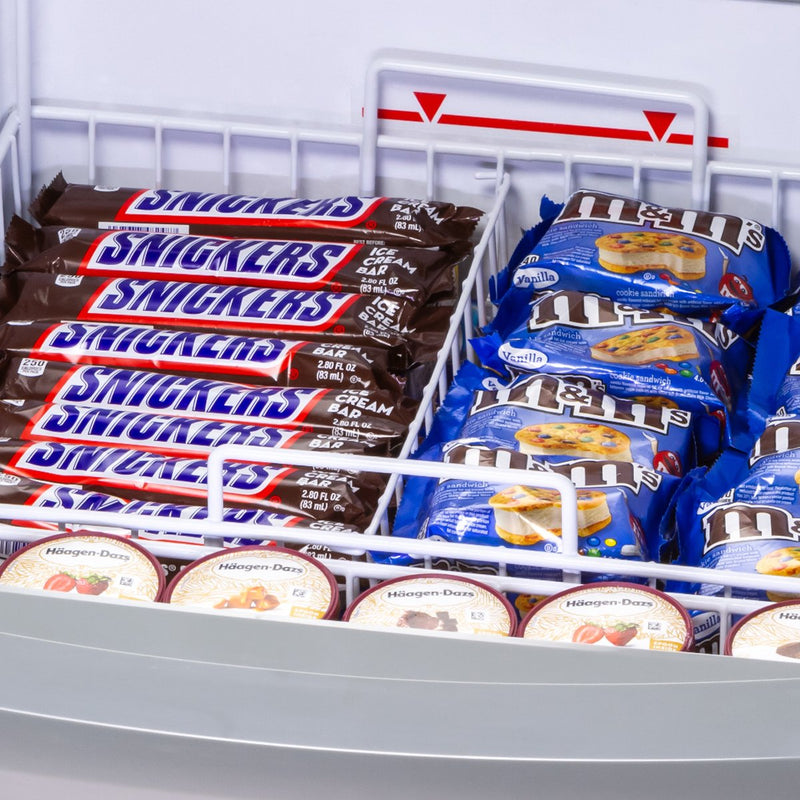 MXF25CHC-2 Chest Freezer Display, Curved Top