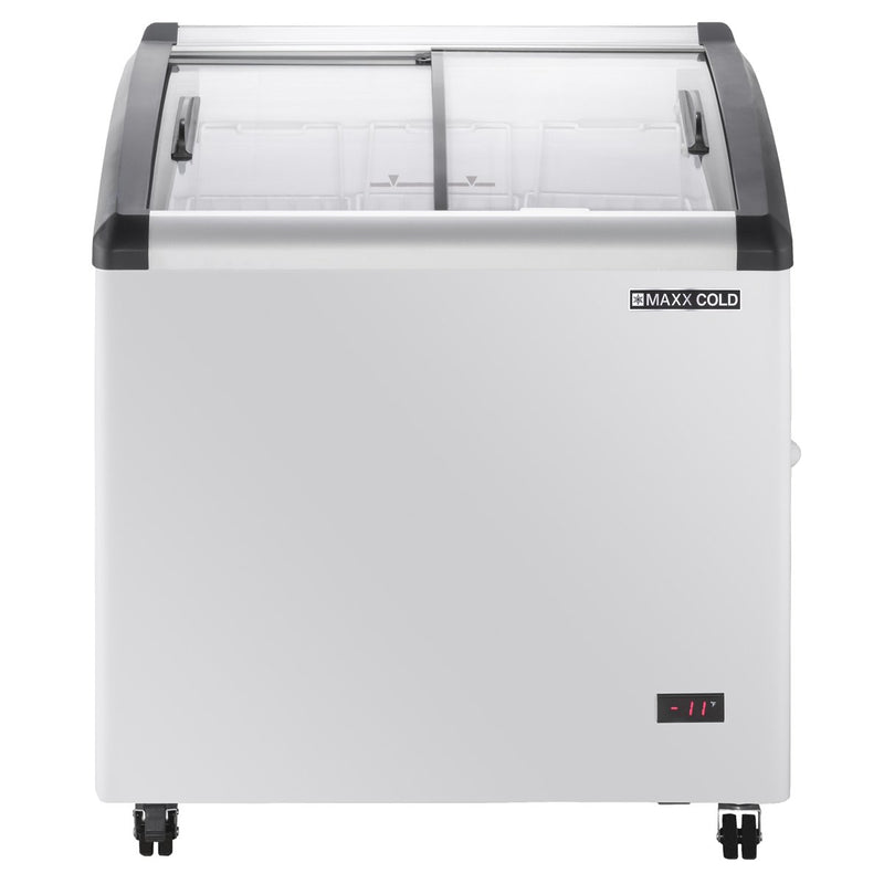 MXF32CHC-3 Chest Freezer Display, Curved Top