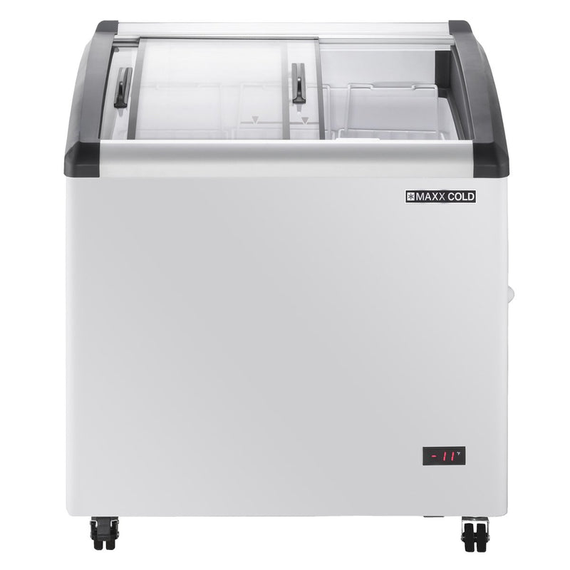MXF32CHC-3 Chest Freezer Display, Curved Top