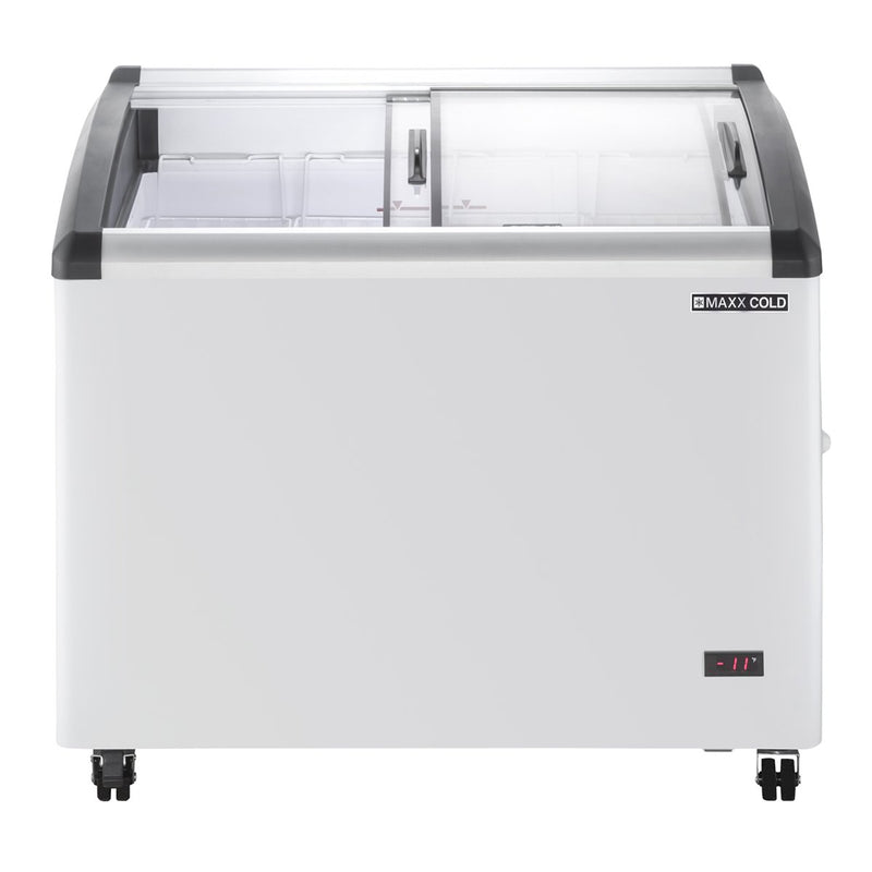 MXF40CHC-4 Chest Freezer Display, Curved Top