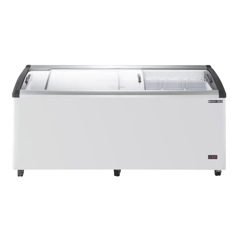 MXF72CHC-8 Chest Freezer Display, Curved Top