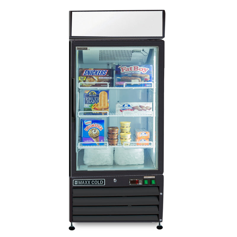 MXM1-12FBHC Merchandiser Freezer, Free Standing