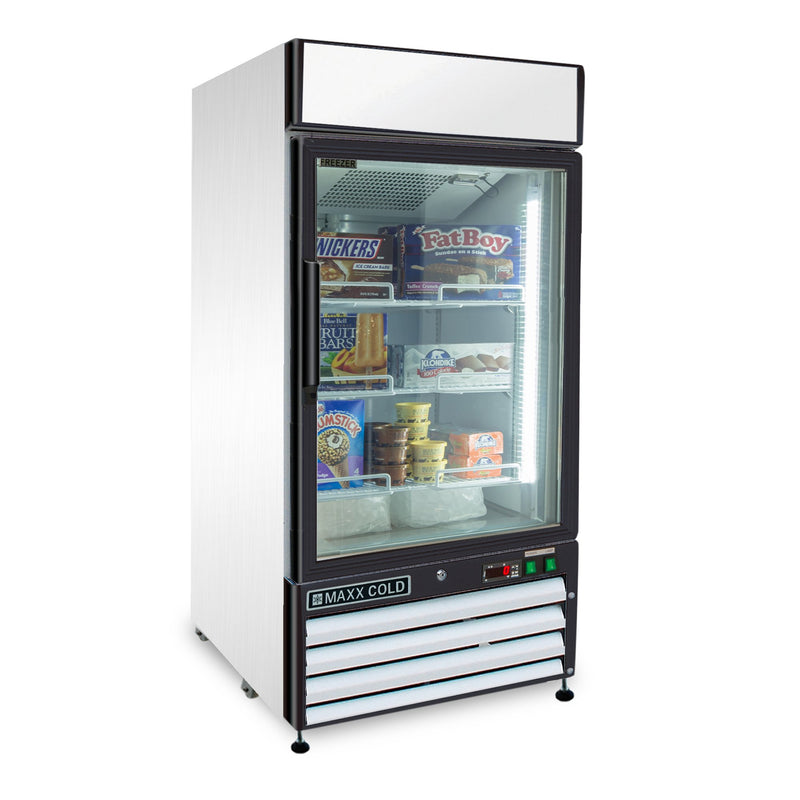 MXM1-12FHC Merchandiser Freezer, Free Standing