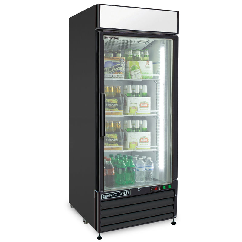 MXM1-16RBHC Merchandiser Refrigerator, Free Standing