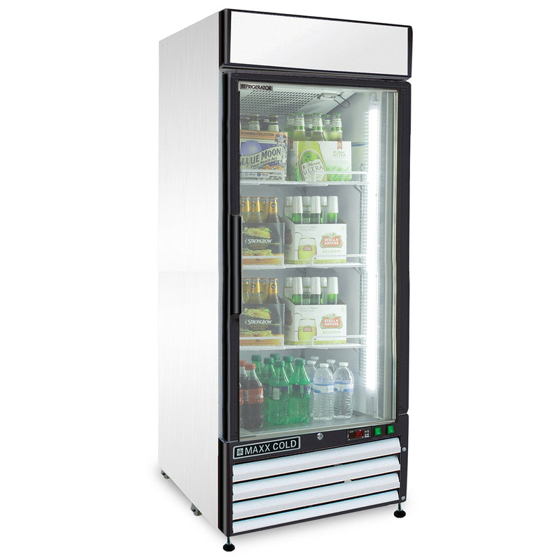 MXM1-16RHC Merchandiser Refrigerator, Free Standing