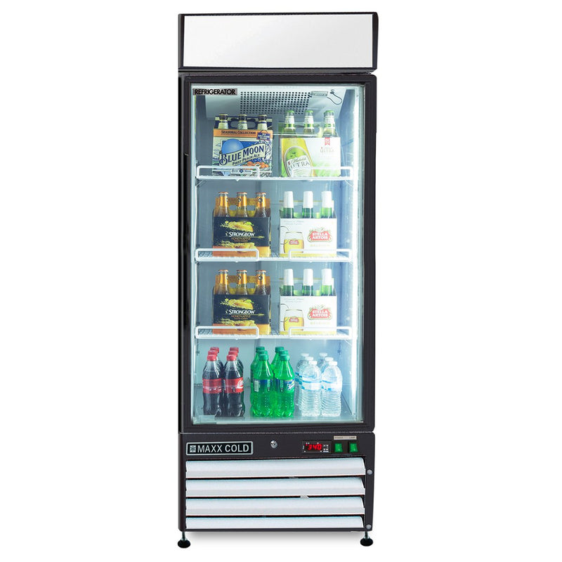 MXM1-16RHC Merchandiser Refrigerator, Free Standing