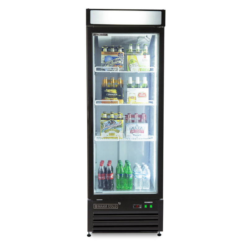 MXM1-23RBHC Merchandiser Refrigerator, Free Standing