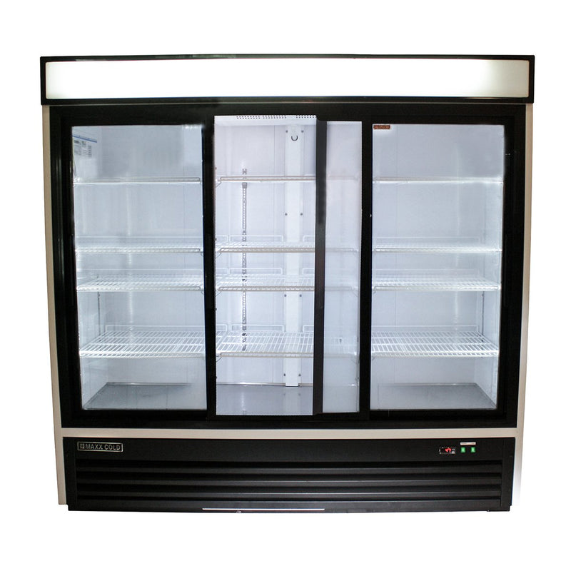 MXM3-72RSHC Merchandiser Refrigerator, Free Standing