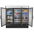 MXM3-72RBHC Merchandiser Refrigerator, Free Standing