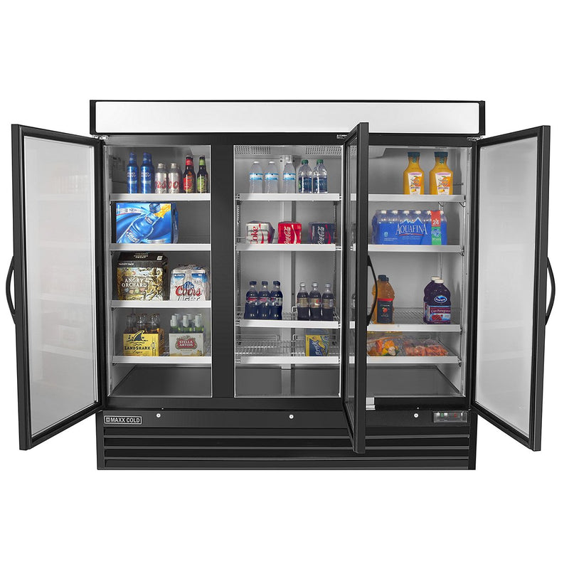 MXM3-72RBHC Merchandiser Refrigerator, Free Standing