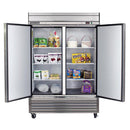 MXSF-49FDHC Reach-In Freezer, Double Door, Bottom Mount