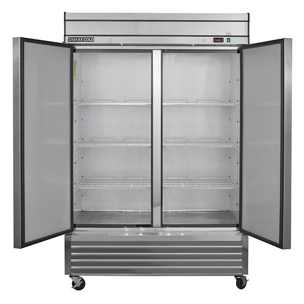 MXSF-49FDHC Reach-In Freezer, Double Door, Bottom Mount