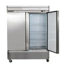 MXSF-49FDHC Reach-In Freezer, Double Door, Bottom Mount