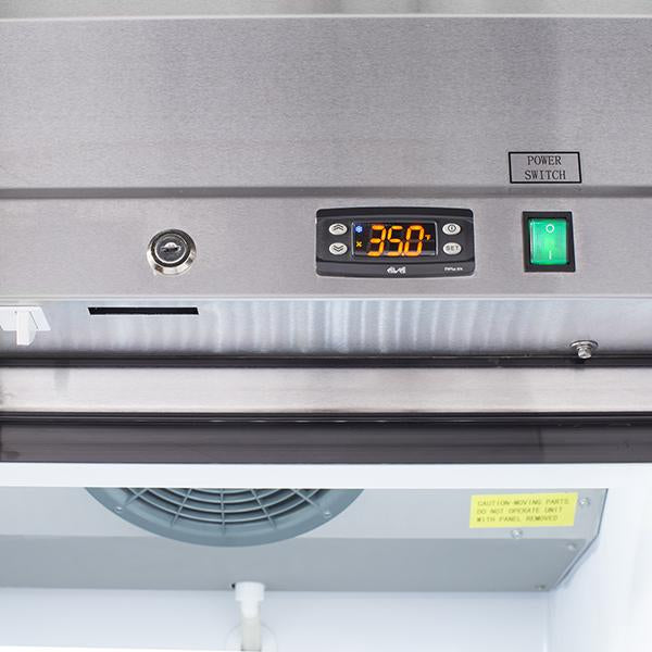 MXSR-23FDHC Reach-In Refrigerator, Single Door, Bottom Mount