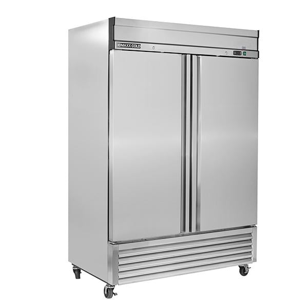 MXSR-49FDHC Reach-In Refrigerator, Double Door, Bottom Mount