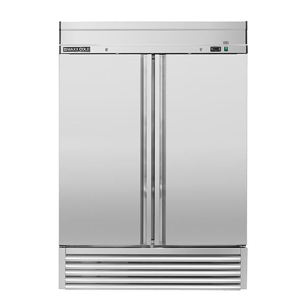 MXSR-49FDHC Reach-In Refrigerator, Double Door, Bottom Mount