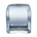 San Jamar T8400TBL Smart Essence Classic Hands Free Paper Towel Dispenser - Arctic Blue