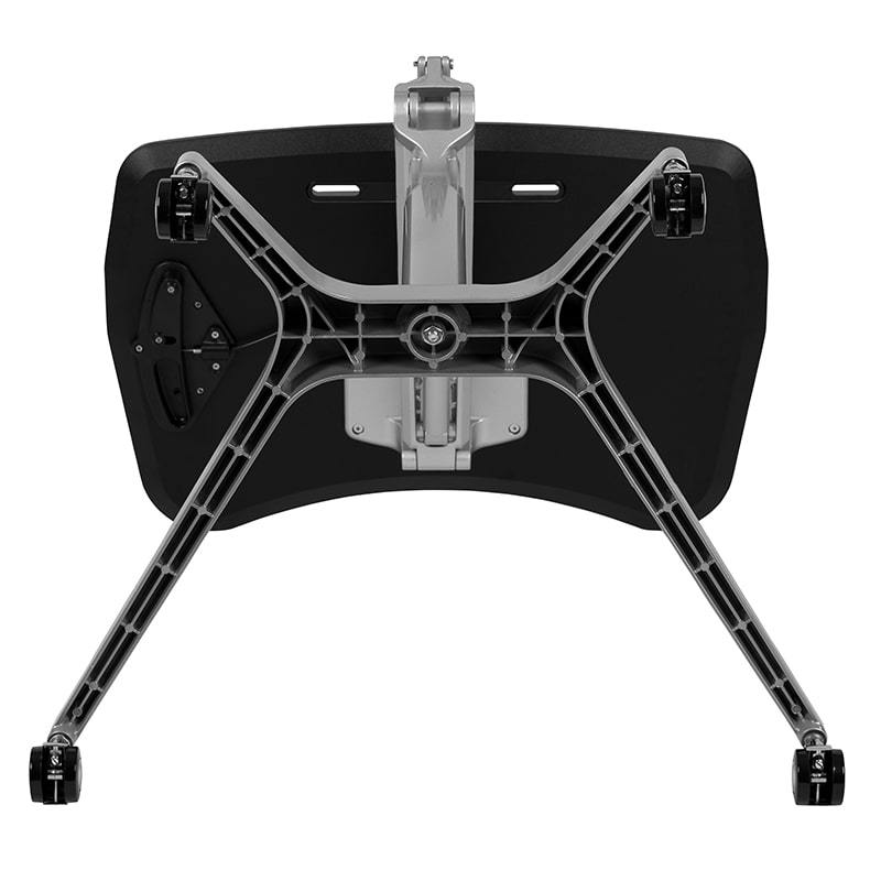 Mobile Sit-Down, Stand-Up Computer Ergonomic Desk by Flash Furniture