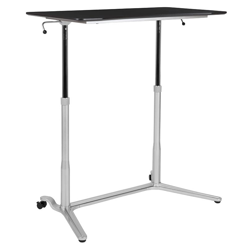 Sit-Down, Stand-Up Computer Ergonomic Desk by Flash Furniture
