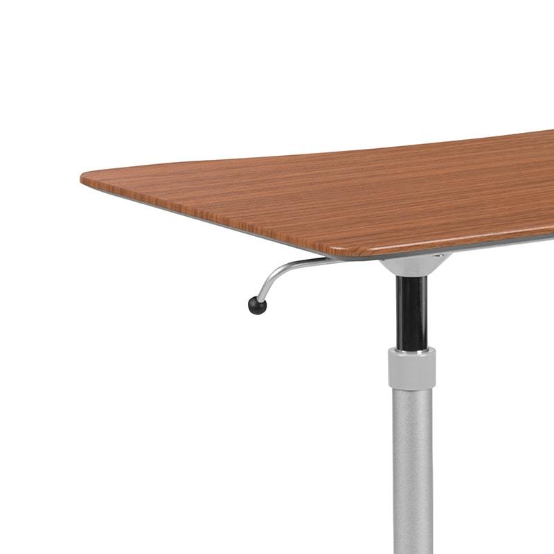 Sit-Down, Stand-Up Computer Ergonomic Desk by Flash Furniture