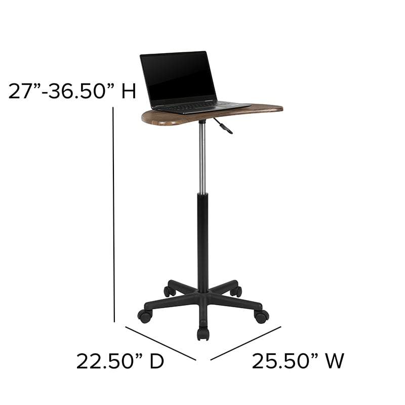 Stand Mobile Laptop Computer Desk by Flash Furniture