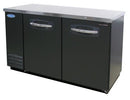 Nor-Lake NLBB59 59" Wide 2 Solid Door Back Bar Refrigerator
