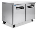 Nor-Lake NLUF48A 48" Undercounter Freezer, 2 Door