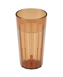 Cambro Newport NT16153 Amber Plastic Tumbler 16.4 oz