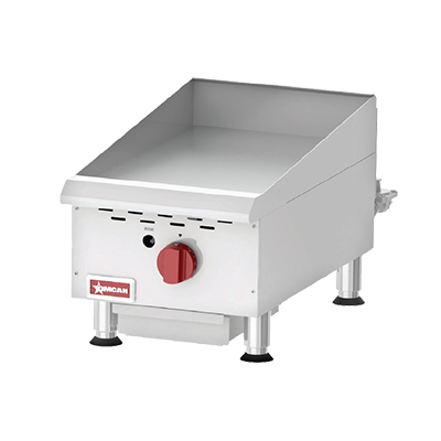 Omcan |43737|  Griddle 15"W x 20"D cooking area (CE-CN-G15M)