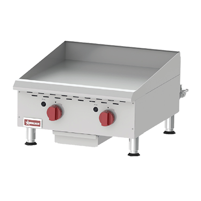 Omcan |43730|  Griddle 24"W x 20"D cooking area (CE-CN-G24M)
